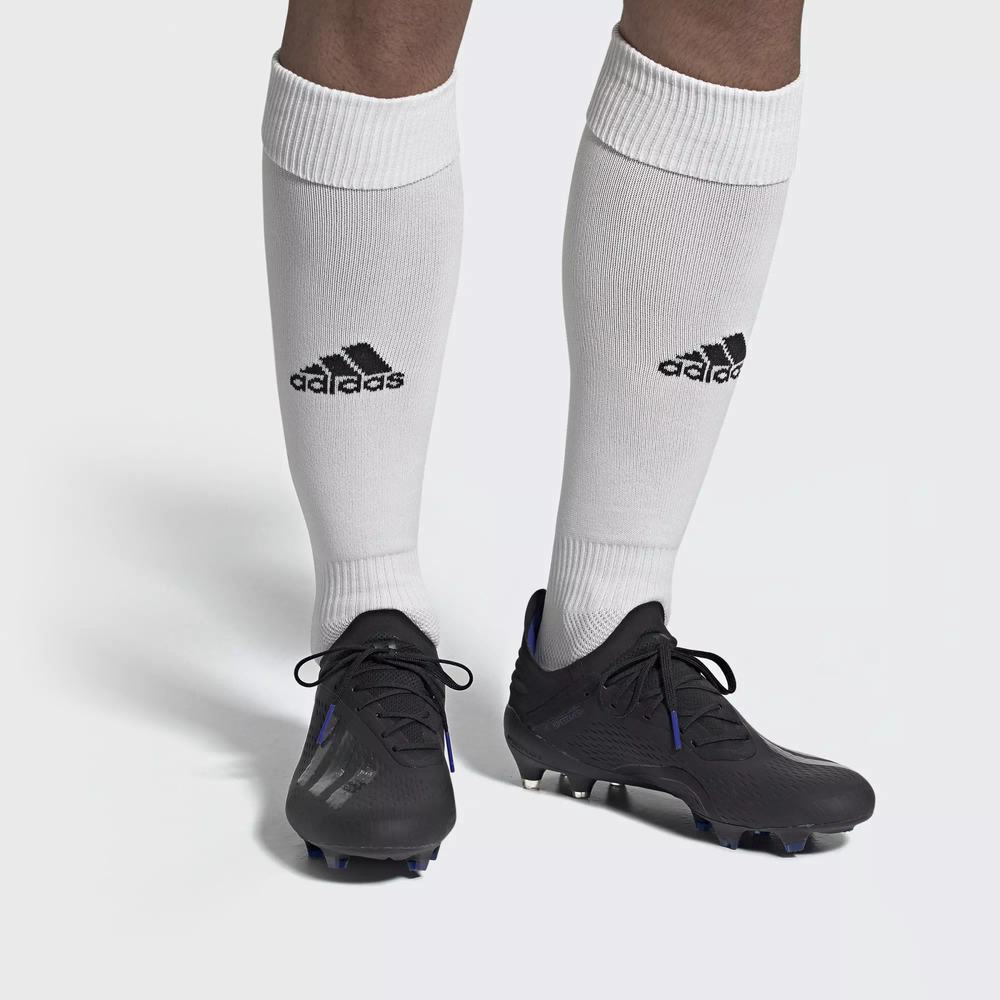Adidas X 18.1 Firm Ground Tacos de Futbol Negros Para Mujer (MX-52274)